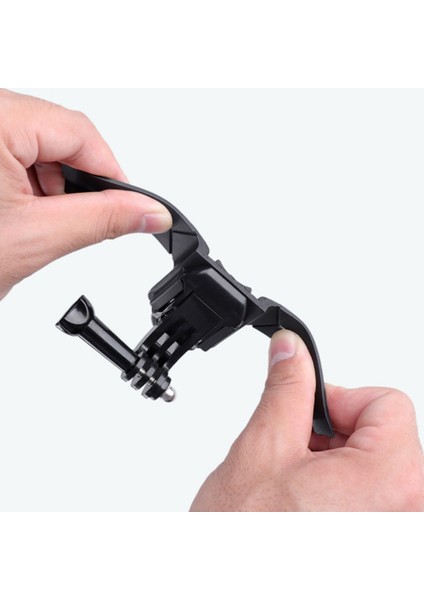 Motosiklet Kask Çene Standı Montaj Tutucu Gopro Hero 10 9 8 7 Eylem Kamera Aksesuarı (Yurt Dışından)