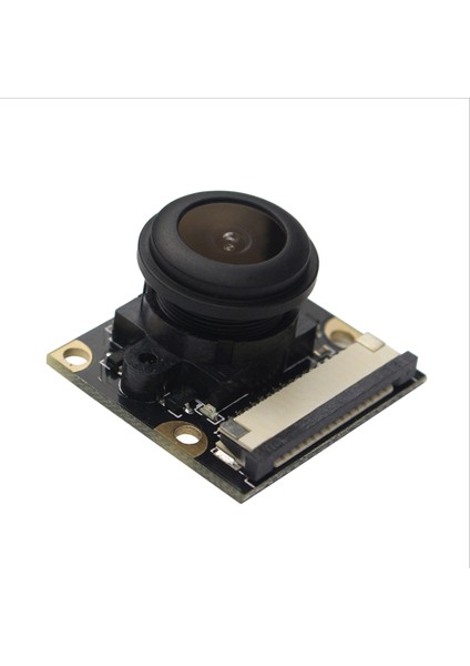 Gece Görüşlü Balık Gözü Kamera 5mp OV5647 130 Derece Odaklı Ayarlanabilir Kamera + Raspberry Pi 3 Model B Plus Için Kılıf (Yurt Dışından) fırsatları