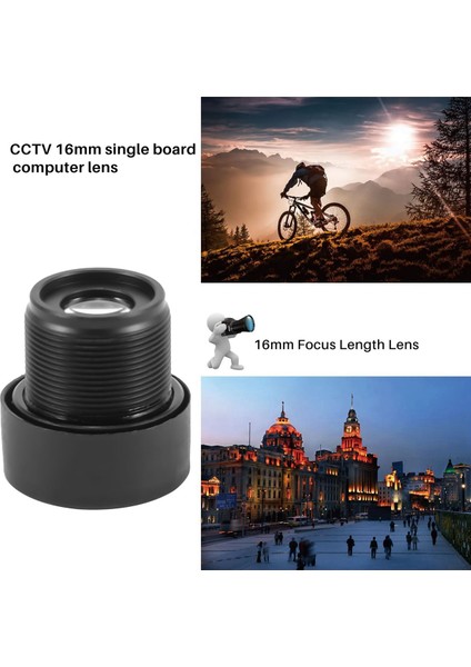 Sodıal(R) Cctv Güvenlik Kamerası 16MM Odak Uzunluğu Ir Kart Lensi (Yurt Dışından)