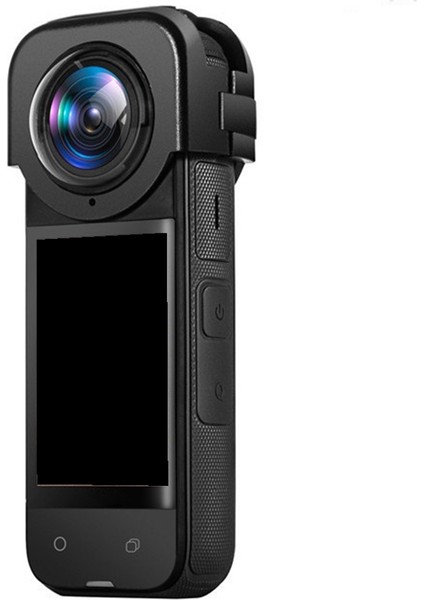 INSTA360X4 G9 Temperli Cam Lens Koruma Aynası Panoramik Kamera Hd Koruyucu Kapak Için Snap-On Lens Koruyucu (Yurt Dışından)