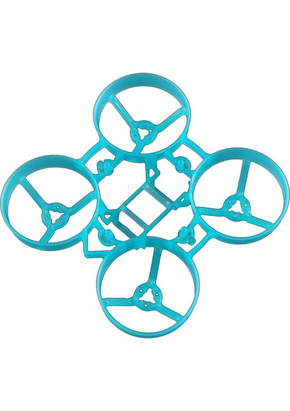 Rc Fpv Fırçasız Küçük Whoop Iha Çerçeve Kiti Happymodel BWHOOP65 Mobula6 Iha Yedek Parçaları Mavi (Yurt Dışından)
