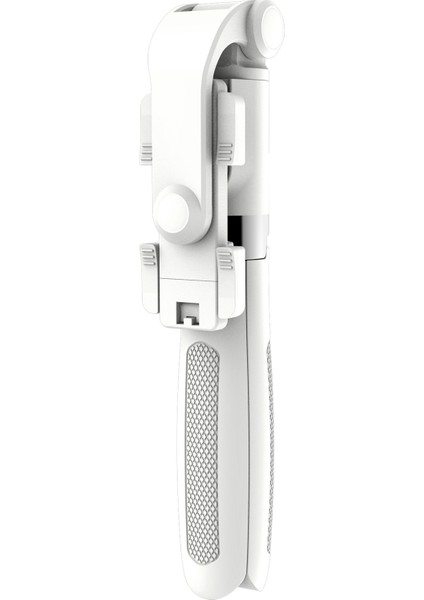 Entegre Katlanır Zamanlayıcı Kablosuz Bluetooth Selfie Çubuğu Ios Android Telefon Için Uzatılabilir Mini Tripod Beyaz (Yurt Dışından)