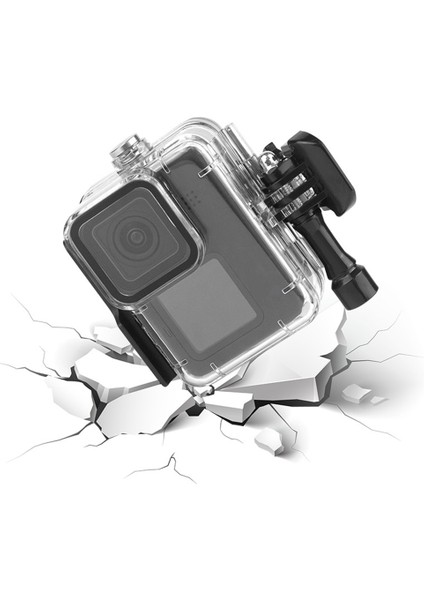 Go Pro 11 10 9 Siyah Aksiyon Kamerası Sualtı 45M Koruma Kabuğu Aksiyon Kamerası Aksesuarları Için Dalış Kılıfı Muhafazası (Yurt Dışından)