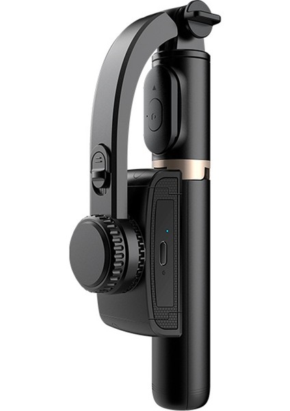 Gimbal Sabitleyici Selfie Çubuğu Katlanabilir Kablosuz Tripod, Ios Android Için Bluetooth Deklanşör Monopodlu (Yurt Dışından)