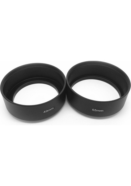 49MM Metal Lens Parasoley Filtre Dişli Montajlı Kamera Lens Filtre Dişli Alüminyum 49MM (Yurt Dışından)