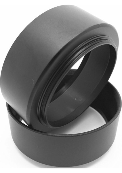 49MM Metal Lens Parasoley Filtre Dişli Montajlı Kamera Lens Filtre Dişli Alüminyum 49MM (Yurt Dışından)