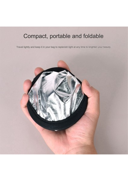 Stüdyo Fotoğrafçılığı Aydınlatması ve Dış Mekan Aydınlatması Için Gümüş+Altın Işık Yansıtıcı Işık Difüzörü Katlanabilir (Yurt Dışından) fiyatları