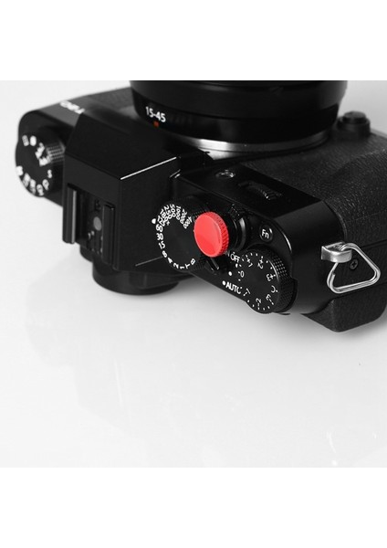 Kamera Deklanşör Düğmesi Metal Fujifilm XT30 XT20 XT10 Xt3 Xt2 Xpro2 X100F X100T Sony RX1R RX10IV Leica (Kırmızı) (Yurt Dışından) modelleri