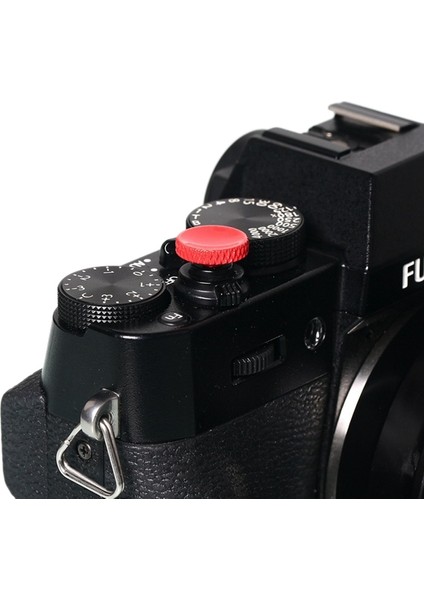 Kamera Deklanşör Düğmesi Metal Fujifilm XT30 XT20 XT10 Xt3 Xt2 Xpro2 X100F X100T Sony RX1R RX10IV Leica (Kırmızı) (Yurt Dışından) indirimleri