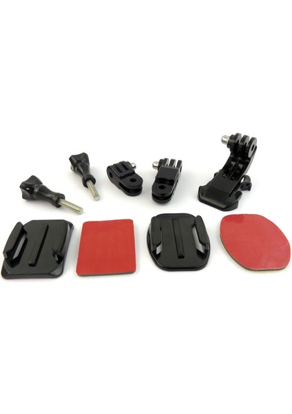 Gopro Hero 6 5 4 3 2 Oturumu Için 9'u 1 Arada Kask Ön Tarafı Hızlı Klipsli Montaj Kiti (Yurt Dışından)