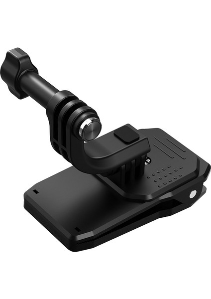 Go Pro Hero 10 9 8 7 6 5 4 Insta 360 Aksiyon Kamerası Için 360 Derece Dönebilen Sırt Çantası Klips Kelepçe Montajı (Yurt Dışından)