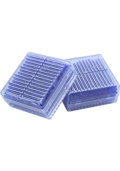 2 Adet Mavi Emici Kutu Yeniden Kullanılabilir Silika Jel Kurutucu Nem Belirten (Yurt Dışından)