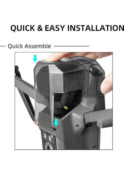 Sunnylıfe Djı Mavic 3 Için Lens Kapağı Kapak Quadcopter Koruma Toz Geçirmez Kapak Aksesuarları Drone Profesyonel Yedek Parçalar (Yurt Dışından) indirimleri