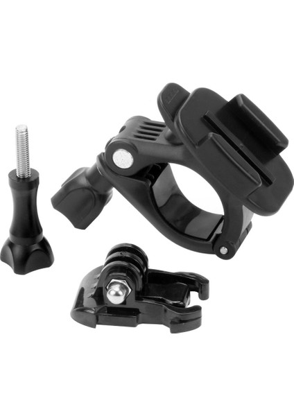 Bisiklet Bisiklet Motosiklet Gidon Gidon Montaj Braketi Adaptörü 360 Derece Dönen 25-30MM Çap Gopro Hero 6 5 4 4 + 3 Sjcam Xiaomi Yi (Yurt Dışından) indirimleri