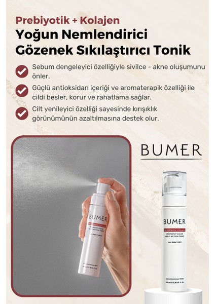 Prebiyotik Çok Yönlü Etkili Yüz Toniği 100ml. fiyatları