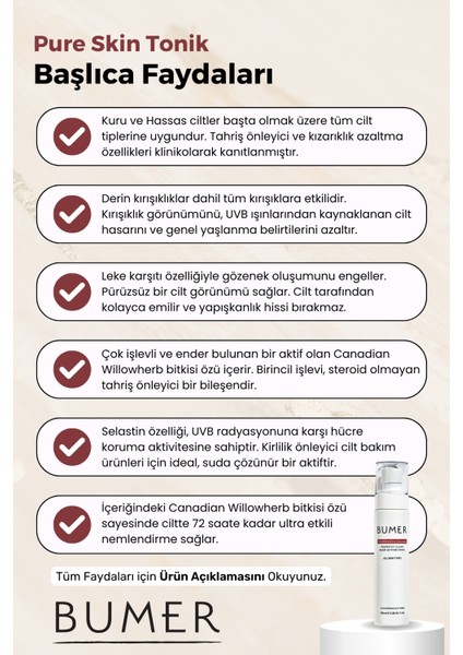 Prebiyotik Çok Yönlü Etkili Yüz Toniği 100ml. modelleri