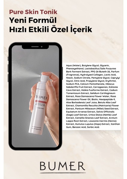 Prebiyotik Çok Yönlü Etkili Yüz Toniği 100ml. indirimleri