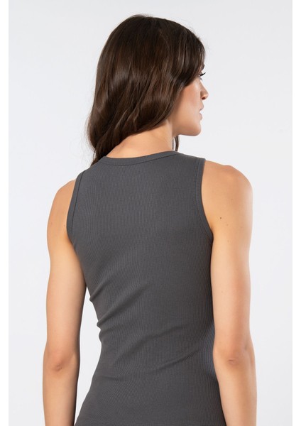 Kadın Kolsuz Ribana Atlet 3407/ANTRASIT modelleri