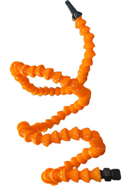 1/4 Spiral Bor Yağ Hortumu Sivri Ağızlı 100 cm ( 10 Adet )