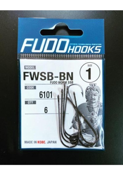 6101 Worm Ssb 2/0 Numara Black Nikel Uzun Pala Tırnaklı Iğne