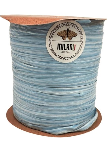 Milano Rafya Ebruli Turkuaz Renk 100 gr (D-12)