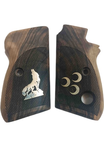 Tek Düğmeli Beretta Mod 70 Ahşap Kabze