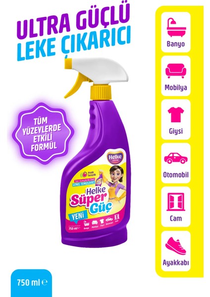 Helke Süper Güç Etkili Leke Çıkarıcı Sprey 750ML