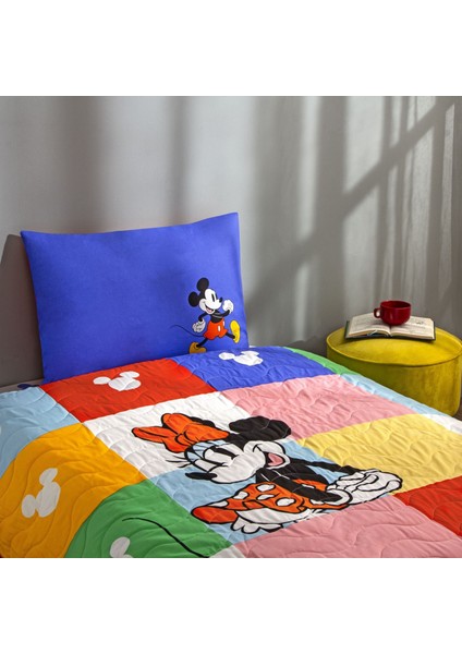 Lisanslı Disney Minnie & Mickey Tek Kişilik Pamuk Complete Set