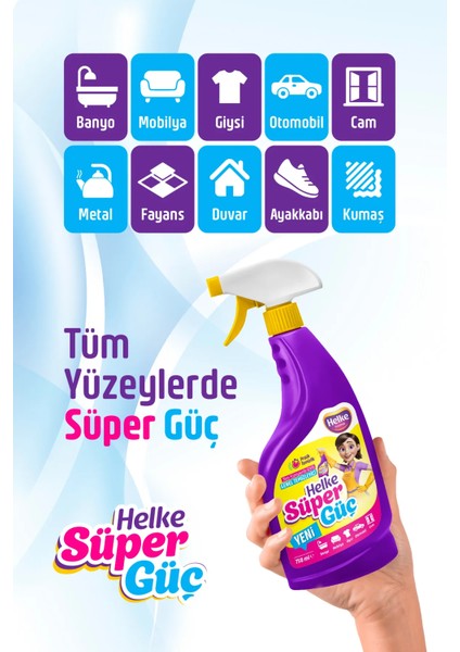 Helke Süper Güç Etkili Leke Çıkarıcı Sprey 750ML