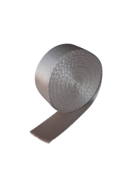 Dar Dokuma Krem Polipropilen Kolon Kayış - 4 cm x 5 mt