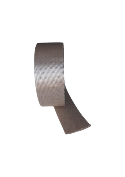 Dar Dokuma Krem Polipropilen Kolon Kayış - 4 cm x 5 mt