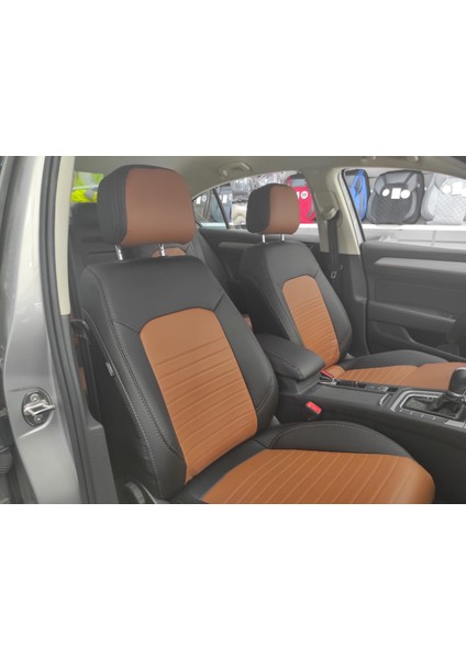 Volkswagen Passat Araca Özel Oto Koltuk Kılıfı - Taytüyü ve Deri modelleri