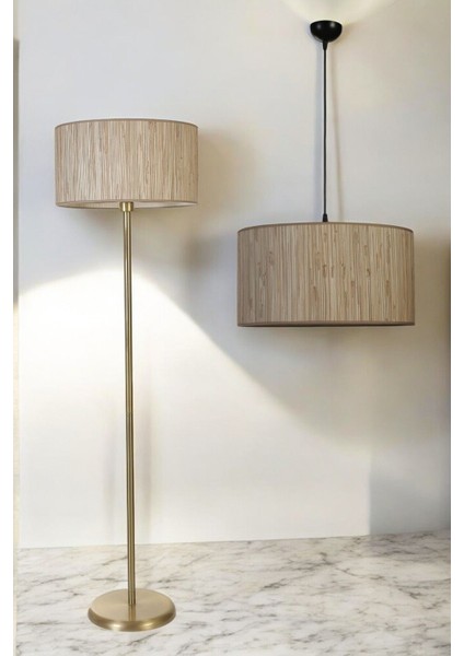 Bambu 09 Avize Lambader 2 Li Set