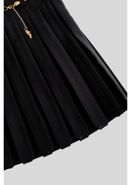 Dore Kemerli Piliseli Etek Siyah fiyatları