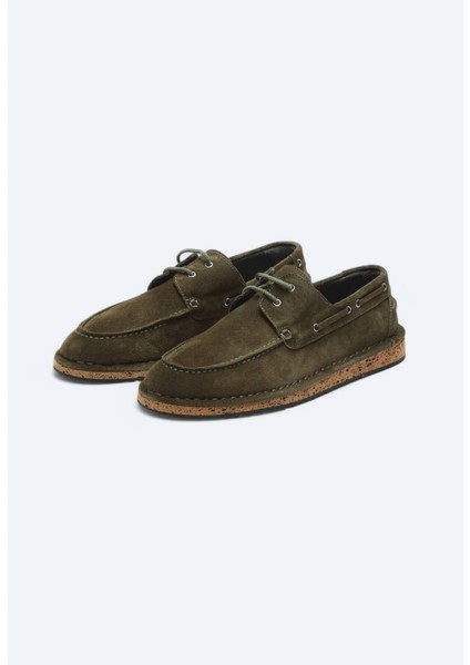 Haki Süet Smart Casual Ayakkabı fiyatları