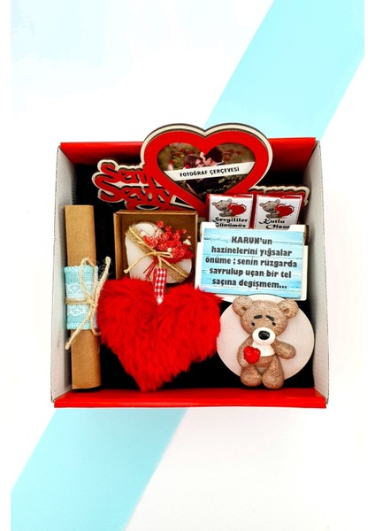 Cpy - Sevgililer Günü Hediyesi Sevgiliye Hediye Sürpriz Romantik Hediye 1STONE6BEARS9