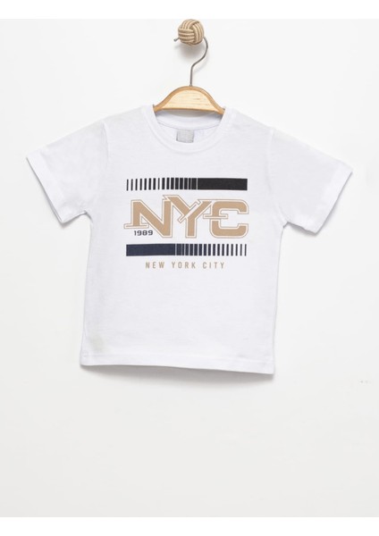 3-12 Yaş Keten Gömlek Gabardin Pantolon Baskılı Tişört Gri fiyatları