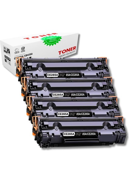 Hp CE285A Muadil Toner 4'lü Avantajlı Set | Wb /P1100/P1102/P1102W/P1104/M1132