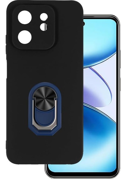 Infinix Hot 50I Klıf Kickstand Yüzüklü Mat Kapak