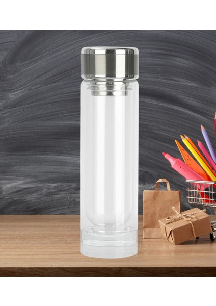 Çift Katmanlı Cam Termos 300 ml