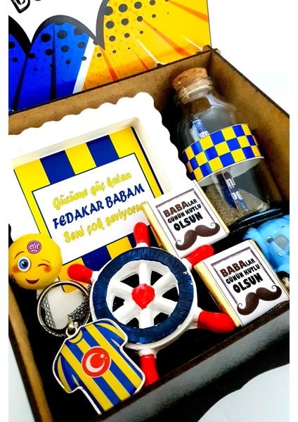 Mavi Sarı Uyumlu Babaya Hediye Kutusu Babalar Günü Hediyesi Babaya Doğum Günü Hediyesi 1BLUE5DAD9 fiyatları