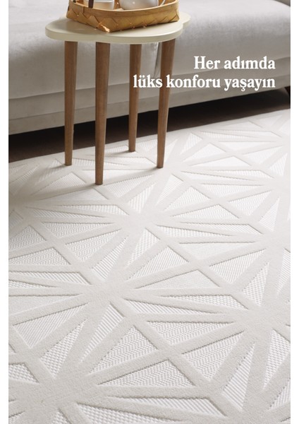 Özel Tasarım Krem Renk Oturma Odası Salon Halısı Kolay Temizlenebilir Kaymaz Taban Halı fiyatları