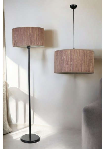 Bambu 04 Avize Lambader 2 Li Set