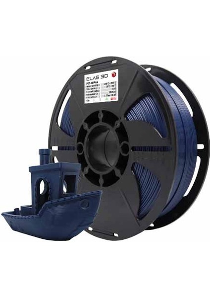 PETG Plus Filament Lacivert 1.75MM 1kg