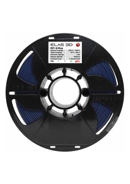 PETG Plus Filament Lacivert 1.75MM 1kg