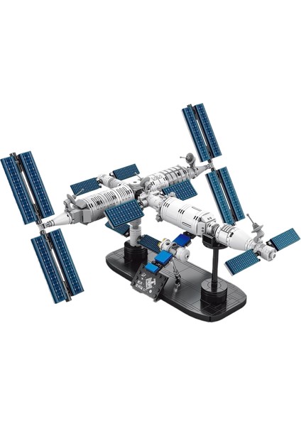 Uzay Mekiği Roket Modeli Yapı Taşları Erkek Çocuk Montajlı Puzzle Çocuk Oyuncakları Yapı Taşları (Yurt Dışından)