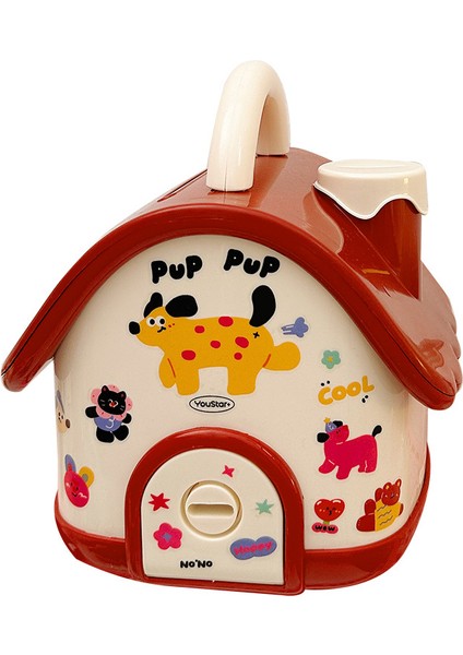 Sevimli Ev Kilitli Kumbarya Para Bankası Kilitli Kumbarya (Yurt Dışından)