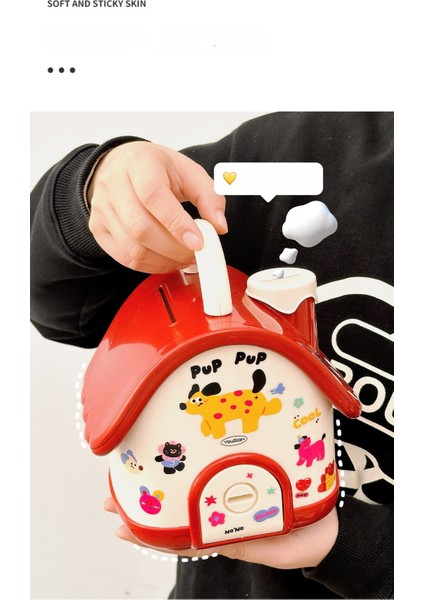 Sevimli Ev Kilitli Kumbarya Para Bankası Kilitli Kumbarya (Yurt Dışından) modelleri