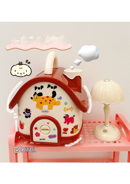 Sevimli Ev Kilitli Kumbarya Para Bankası Kilitli Kumbarya (Yurt Dışından) fırsatları