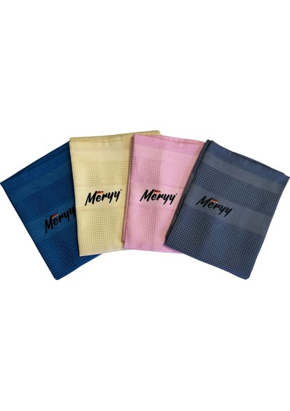4 Adet Microfiber Genel Temiz Bezi | Sihirli Bez + 1 Adet Gül Bez Hediye